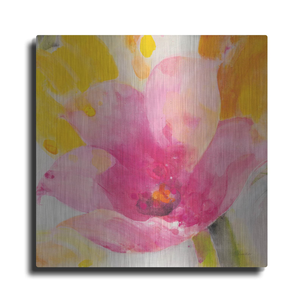 'Bright Tulips 4' by Albena Hristova – Metal Wall Art