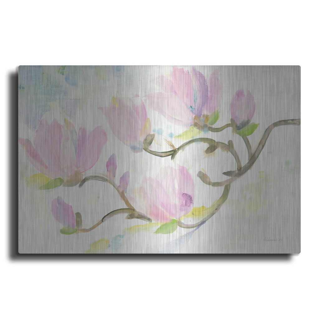 'Flowering Branches' by Albena Hristova – Metal Wall Art