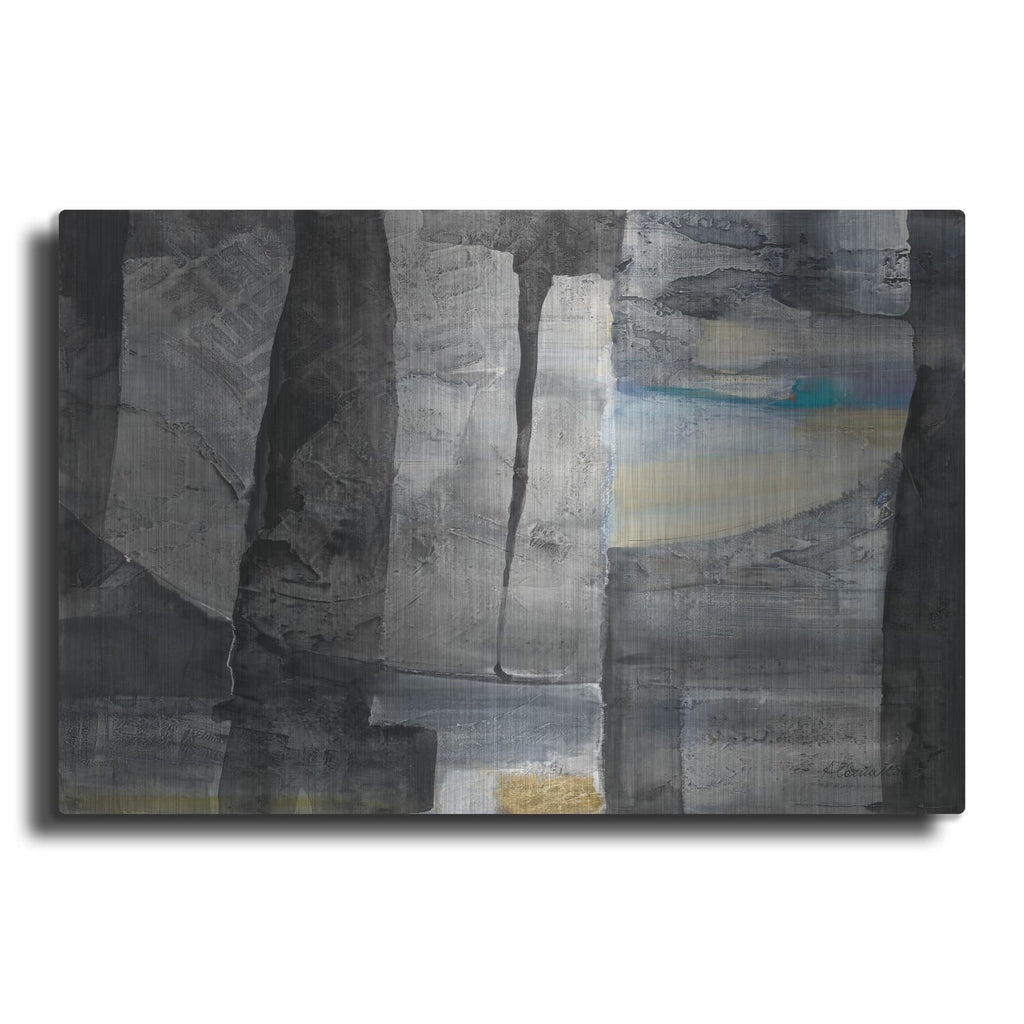 'Cracks In The Wall' by Albena Hristova – Metal Wall Art