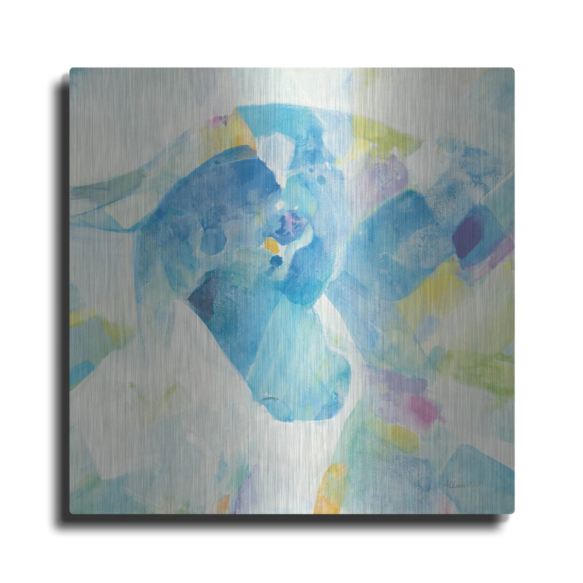 'Kaleidoscope Horse 4' by Albena Hristova – Metal Wall Art