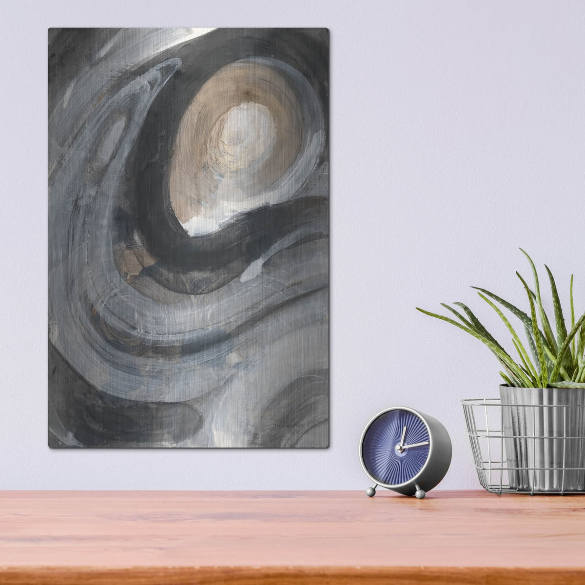 'Pearl 1' by Albena Hristova – Metal Wall Art, 12x16 room view