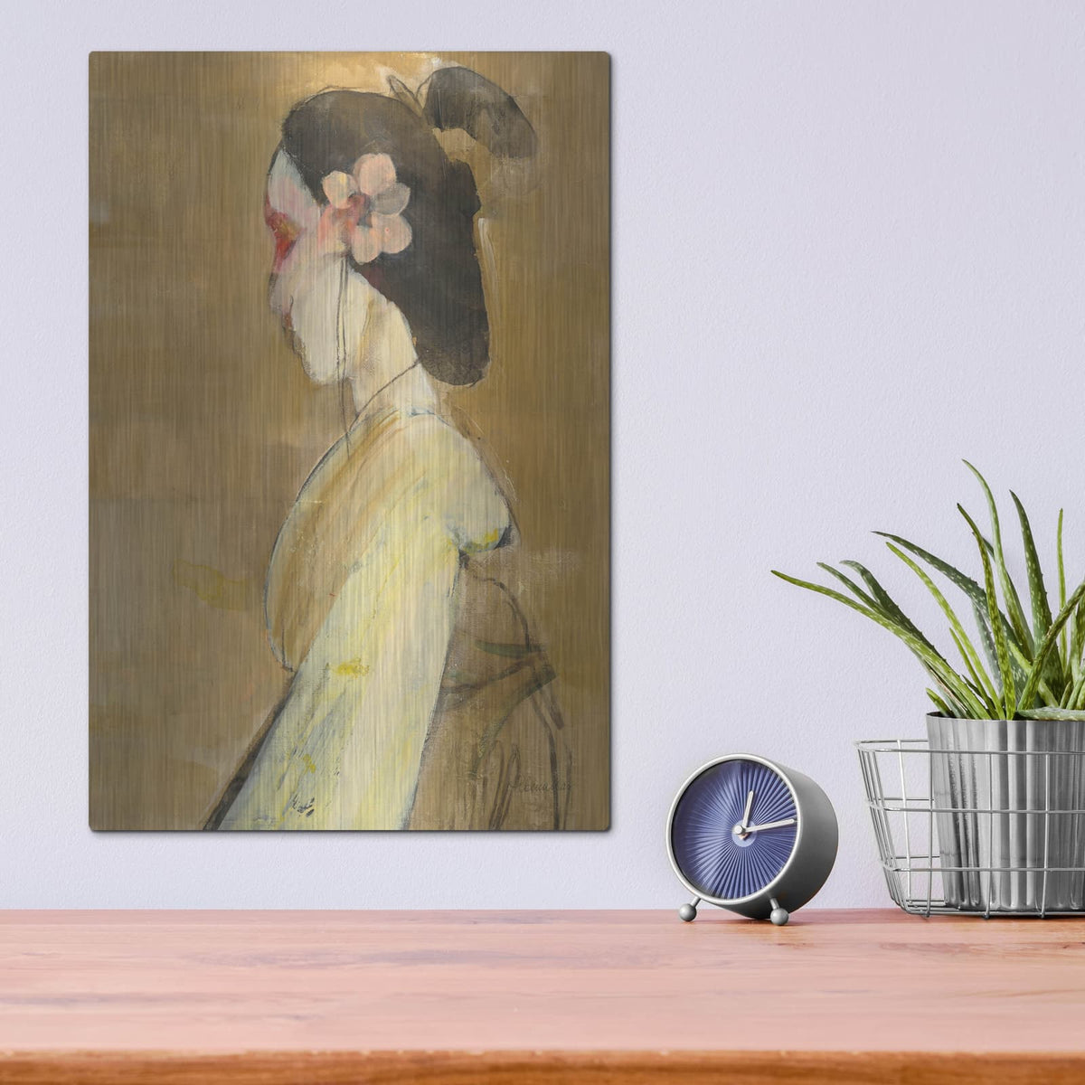 'Women Of The World 6' by Albena Hristova – Metal Wall Art, 12x16 room view