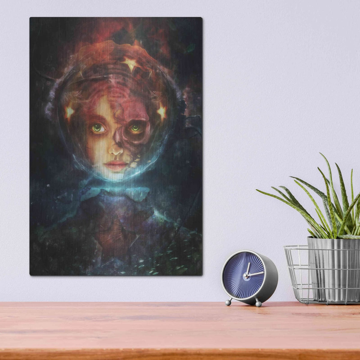'Labyrinth' by Mario Sanchez Nevado – Metal Wall Art, 12x16 room view