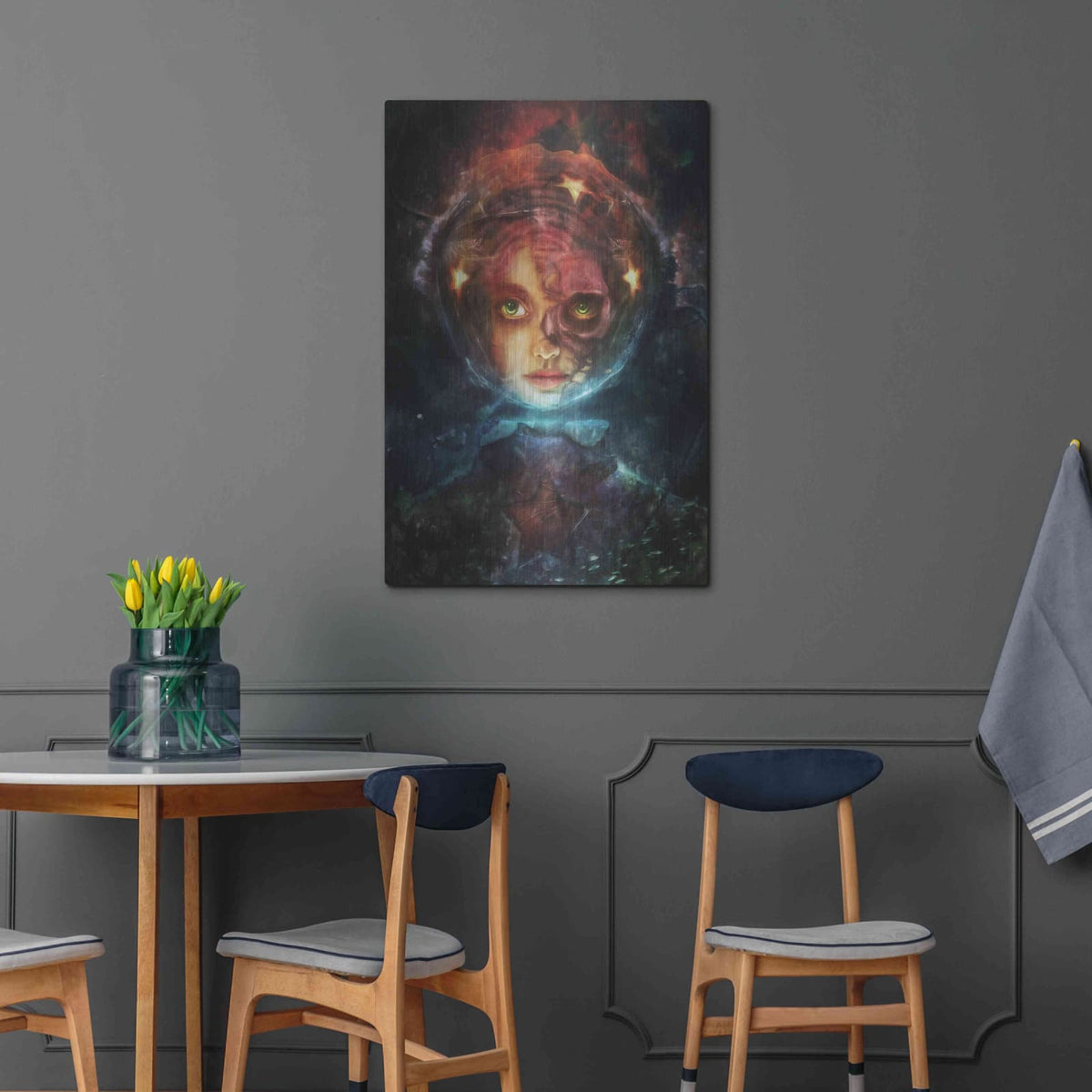 'Labyrinth' by Mario Sanchez Nevado – Metal Wall Art, 24x36 room view
