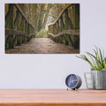 'Away' – Metal Wall Art, 16x12 room view