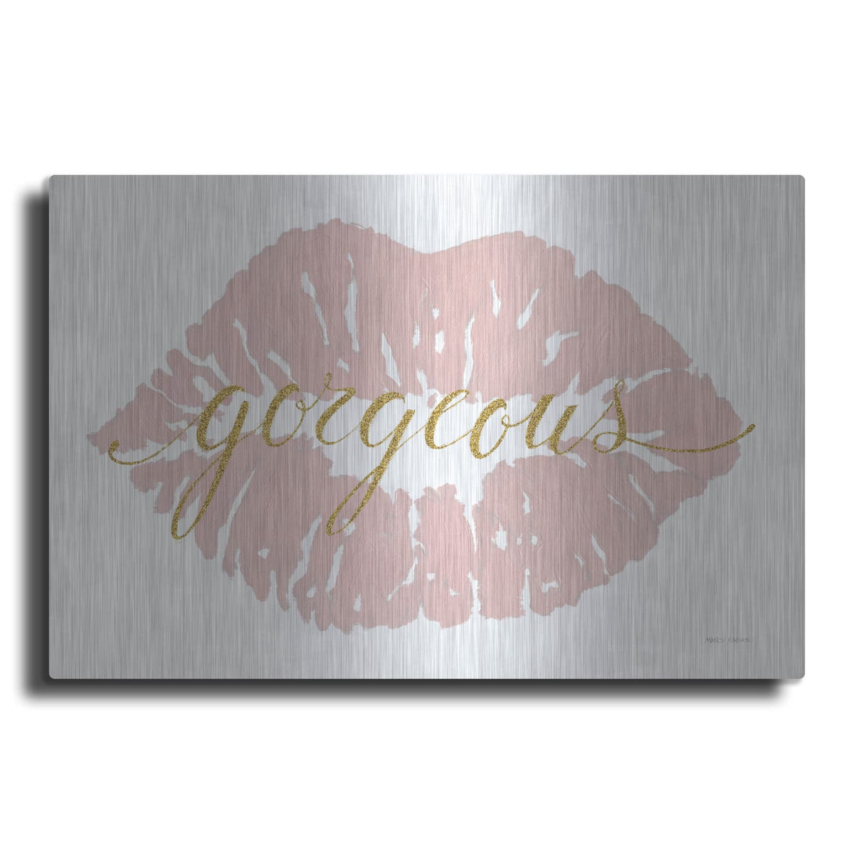 'Wake Up And Make Up V' by Marco Fabiano – Metal Wall Art