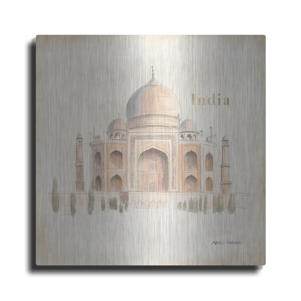 'World Trekker 4' by Marco Fabiano – Metal Wall Art