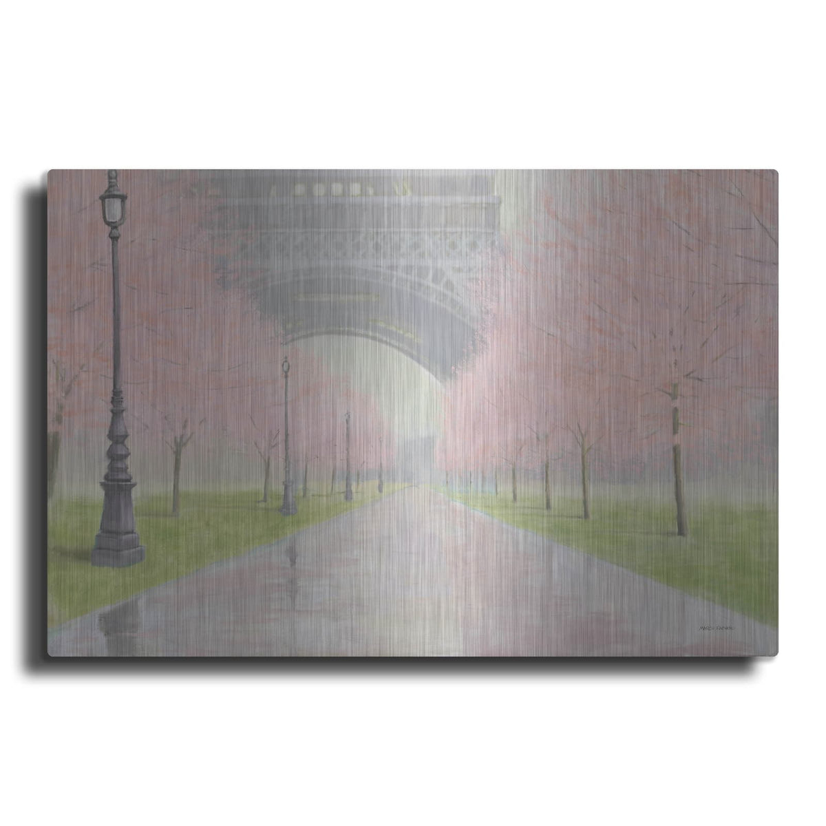 'Printemps A Paris 1 V2' by Marco Fabiano – Metal Wall Art