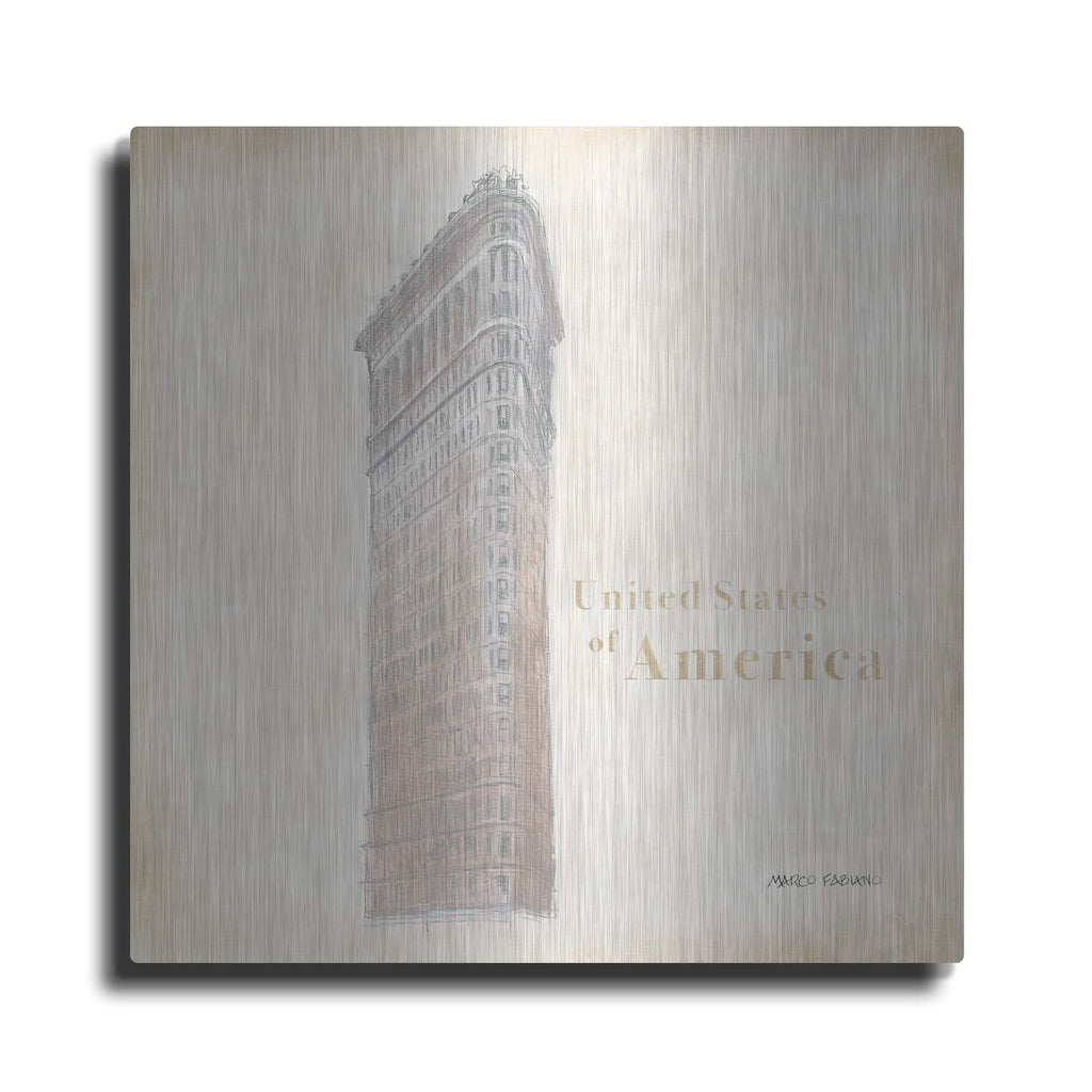 'World Trekker 5' by Marco Fabiano – Metal Wall Art