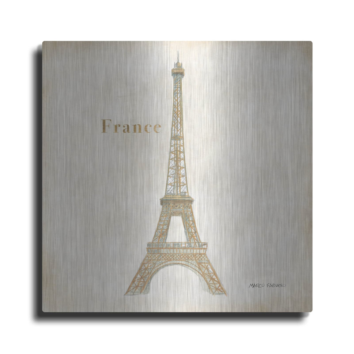 'World Trekker 3' by Marco Fabiano – Metal Wall Art