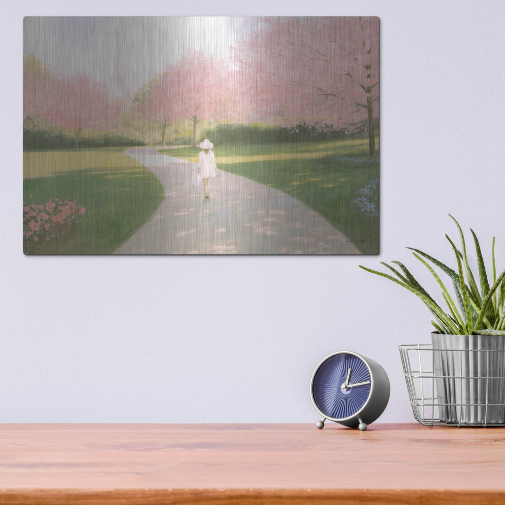 'Printemps A Paris 2' by Marco Fabiano – Metal Wall Art, 16x12 room view