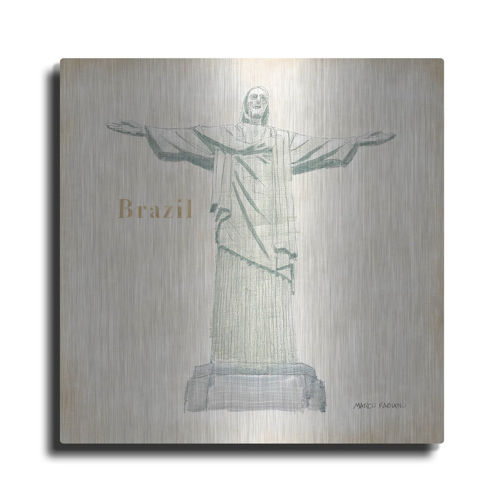 'World Trekker 6' by Marco Fabiano – Metal Wall Art