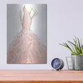 'Dazzling Diva Light' by Marco Fabiano – Metal Wall Art, 12x16 room view