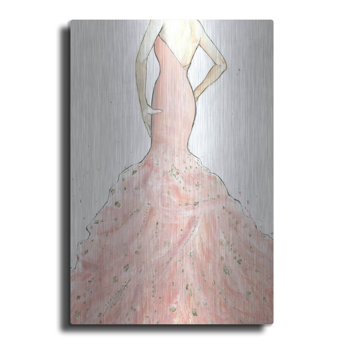 'Dazzling Diva Light' by Marco Fabiano – Metal Wall Art