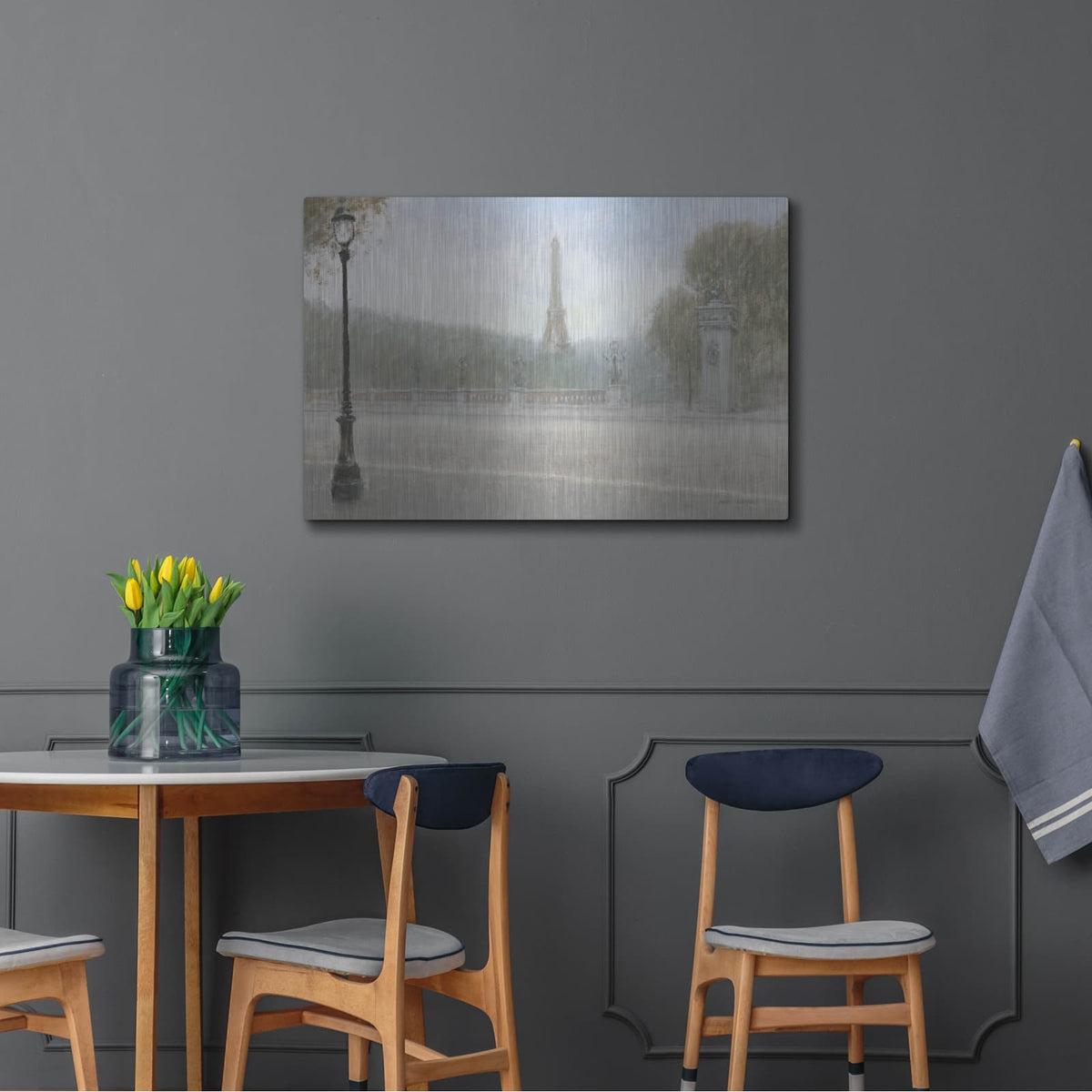 'Ride In Paris 4' by Marco Fabiano – Metal Wall Art, 36x24 room view