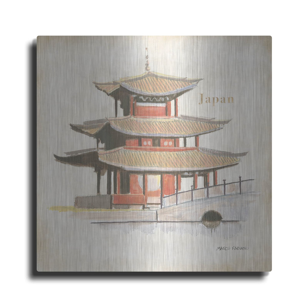 'World Trekker V3' by Marco Fabiano – Metal Wall Art