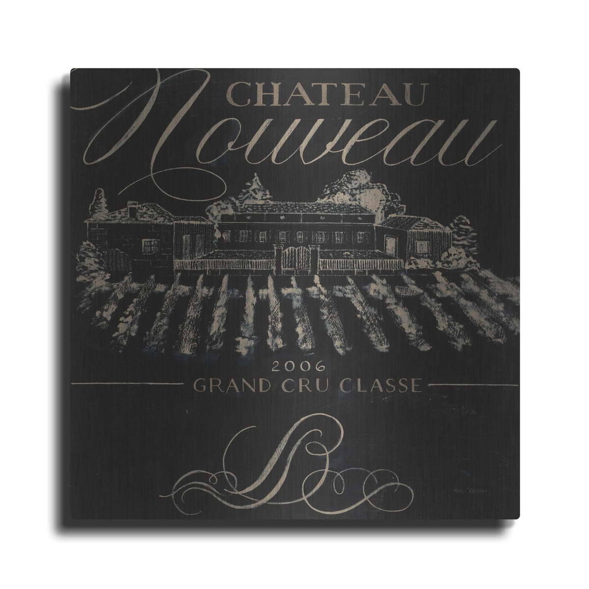 'Chateau Nouveau Elements 1' by Marco Fabiano – Metal Wall Art