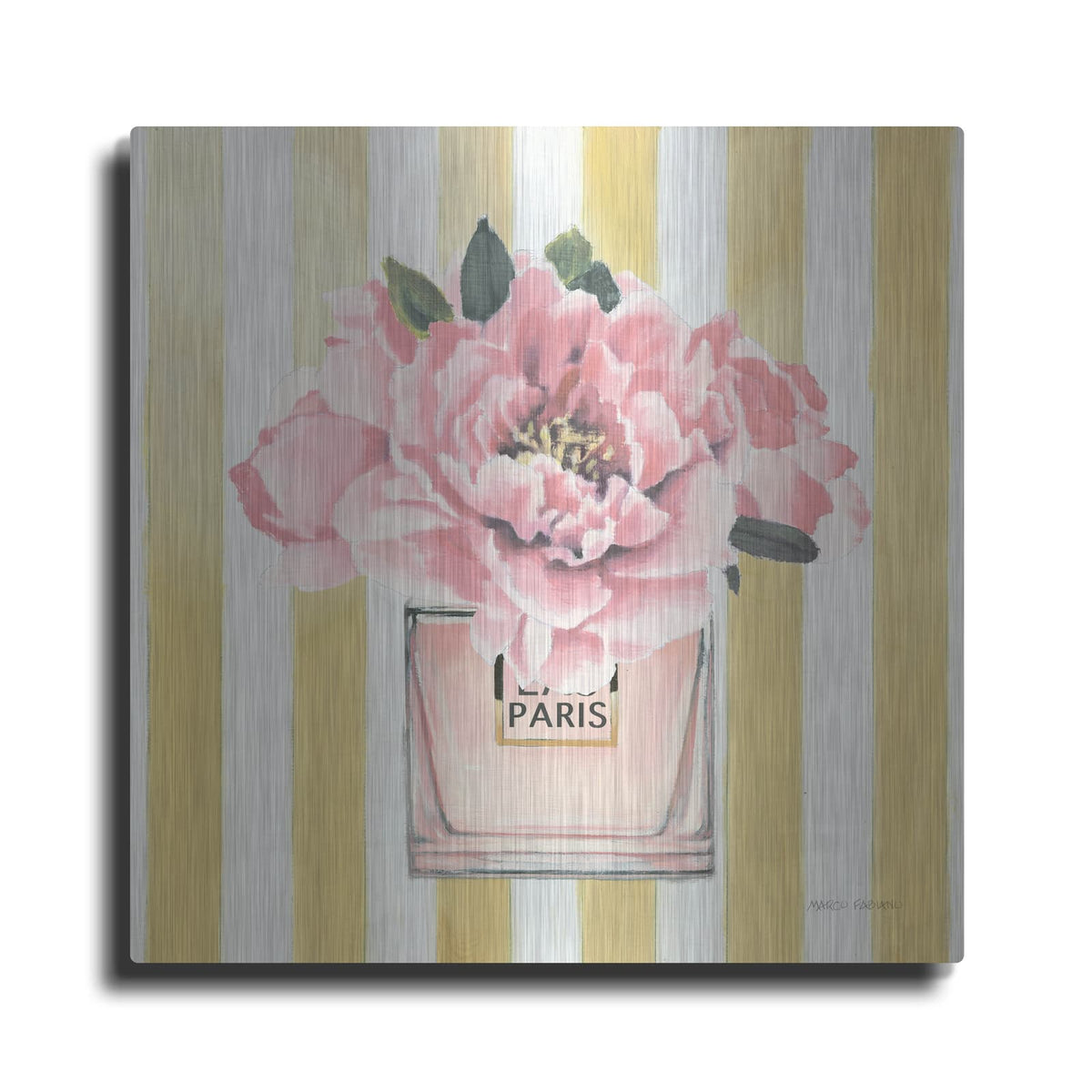 'Forever Fashion Perfume' by Marco Fabiano – Metal Wall Art