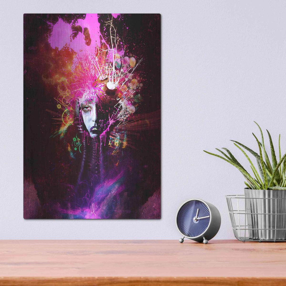 'Overdose' by Mario Sanchez Nevado – Metal Wall Art, 12x16 room view