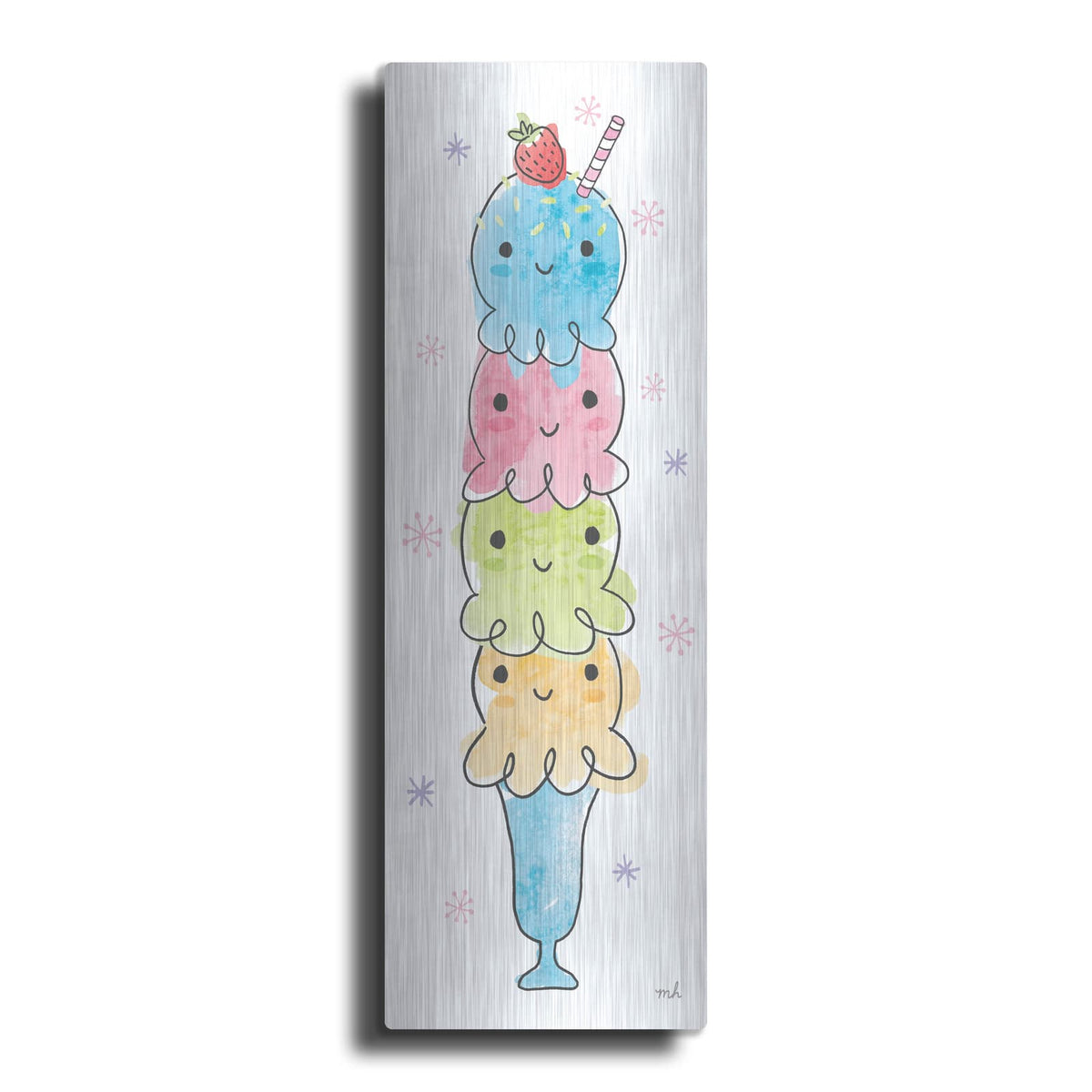 'My Treat Panel 2' by Moira Hershey – Metal Wall Art