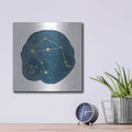 'Horoscope Libra' by Moira Hershey – Metal Wall Art, 12x12 room view