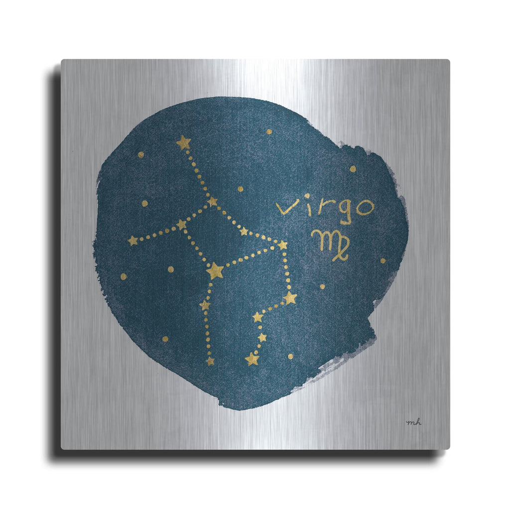 'Horoscope Virgo' by Moira Hershey – Metal Wall Art