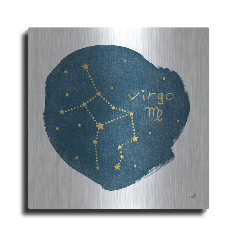 'Horoscope Virgo' by Moira Hershey – Metal Wall Art