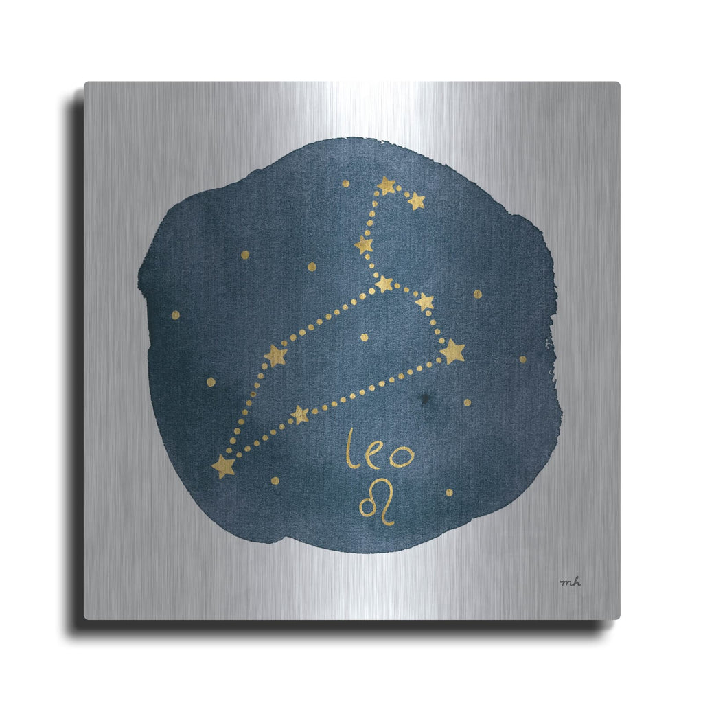 'Horoscope Leo' by Moira Hershey – Metal Wall Art