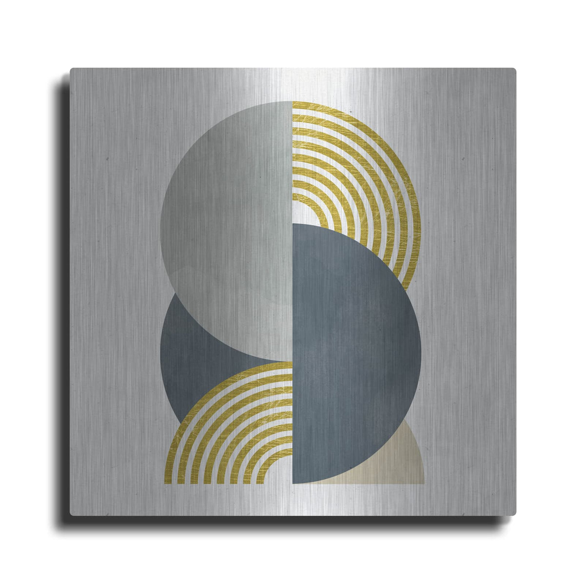 'Deco Glam 1 Sq' by Moira Hershey – Metal Wall Art