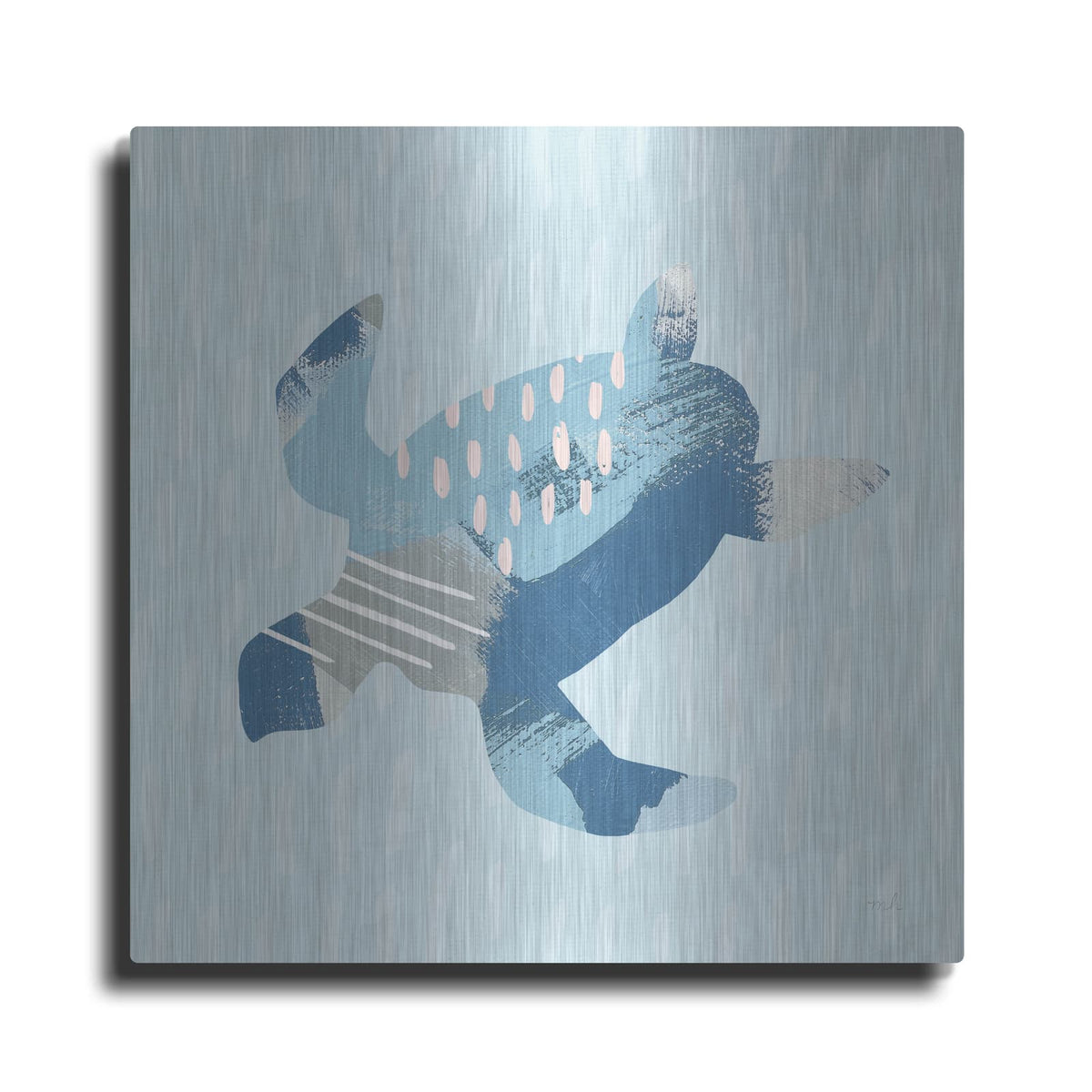 'Coastal Cool 4' by Moira Hershey – Metal Wall Art