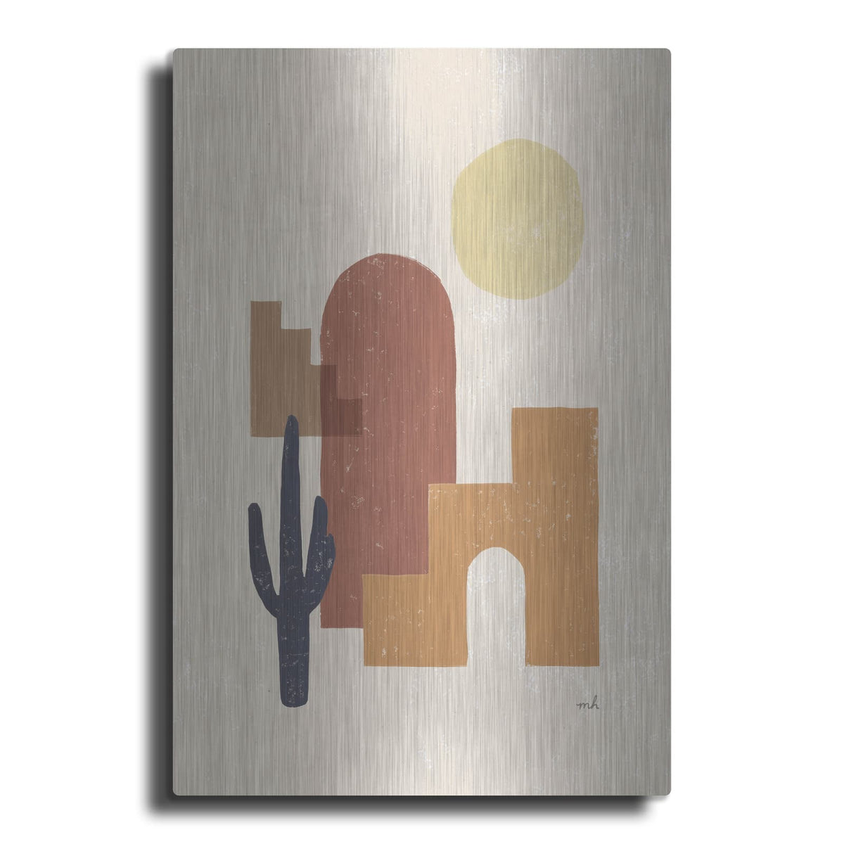 'Desert Arches 2' by Moira Hershey – Metal Wall Art