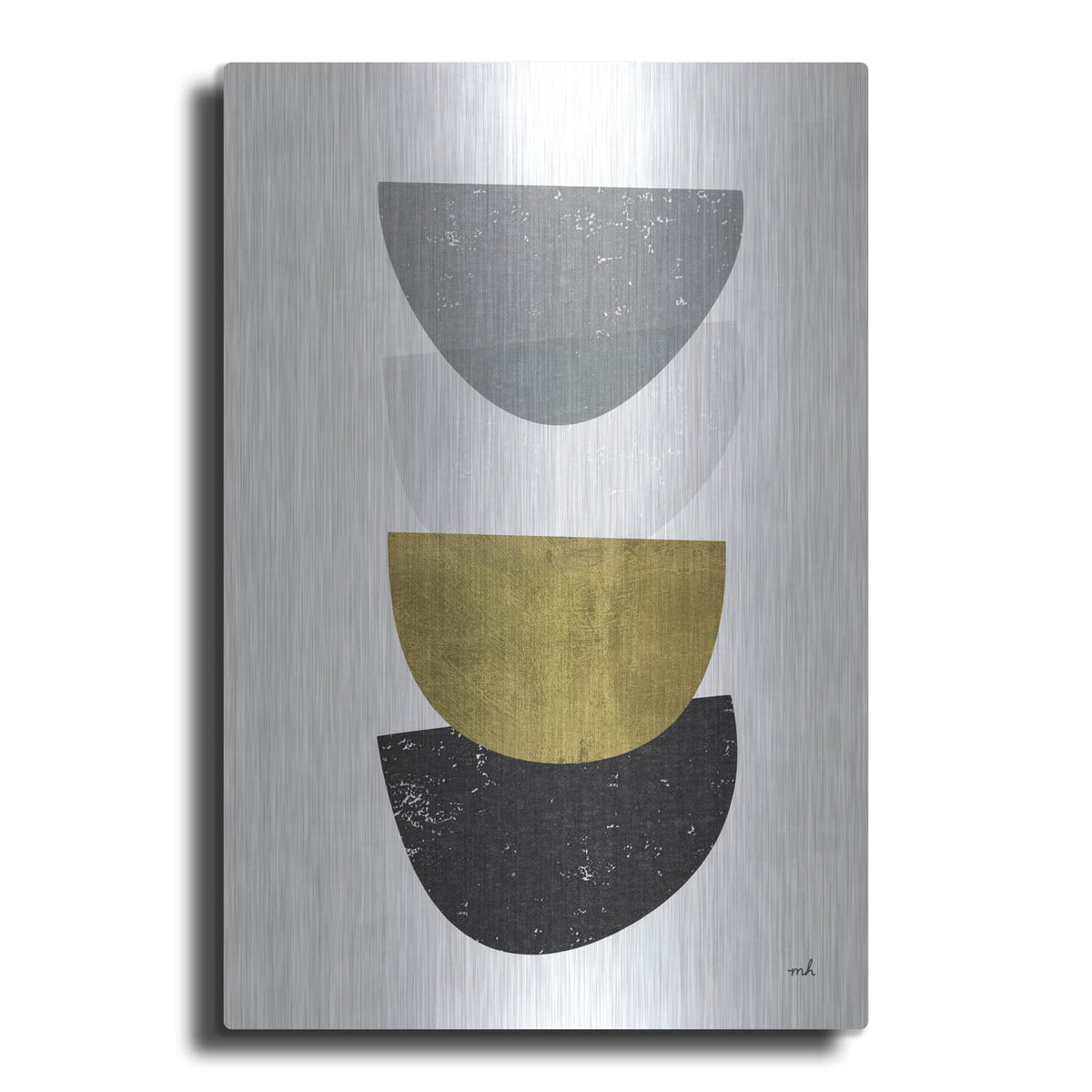 'Balance 2 Bg' by Moira Hershey – Metal Wall Art