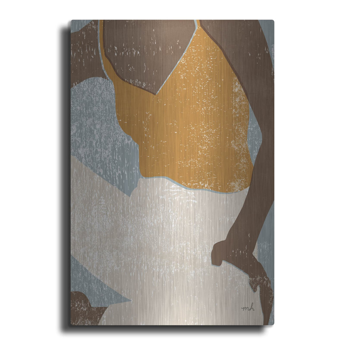 'Casual 3' by Moira Hershey – Metal Wall Art