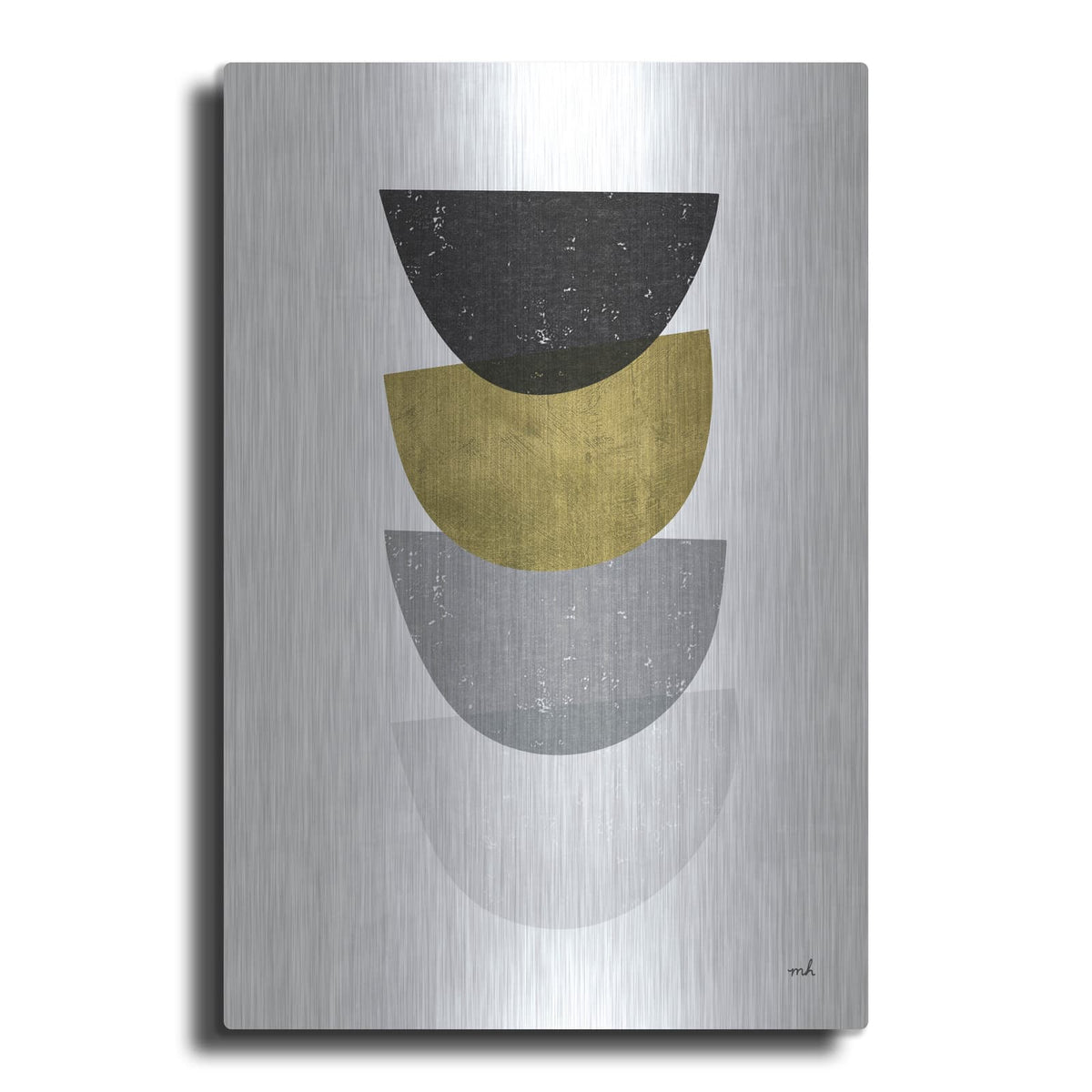 'Balance 3 Bg' by Moira Hershey – Metal Wall Art