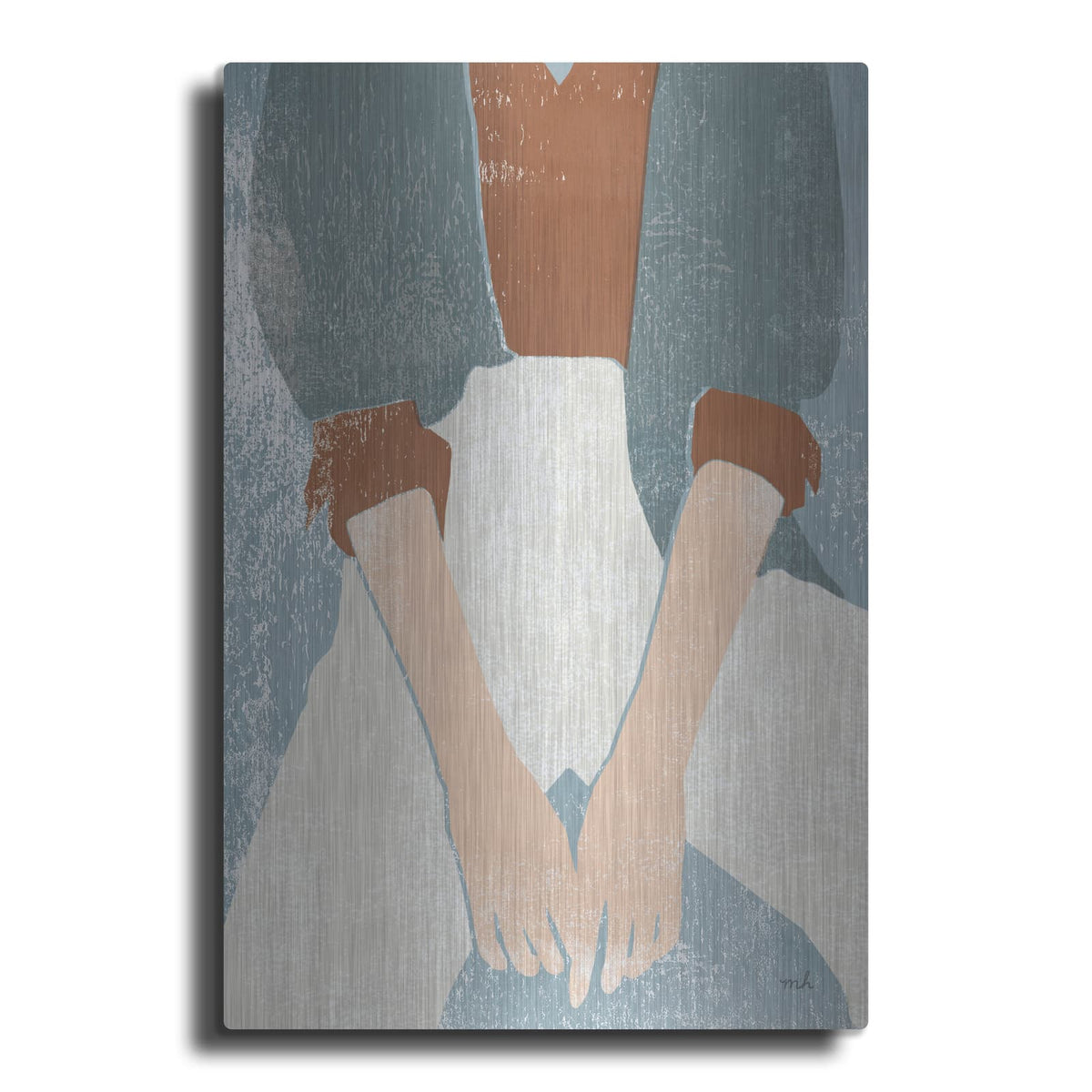 'Casual 2' by Moira Hershey – Metal Wall Art