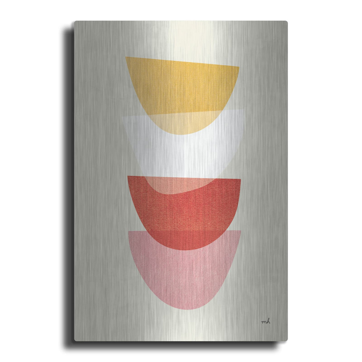 'Balance 3 Oasis' by Moira Hershey – Metal Wall Art