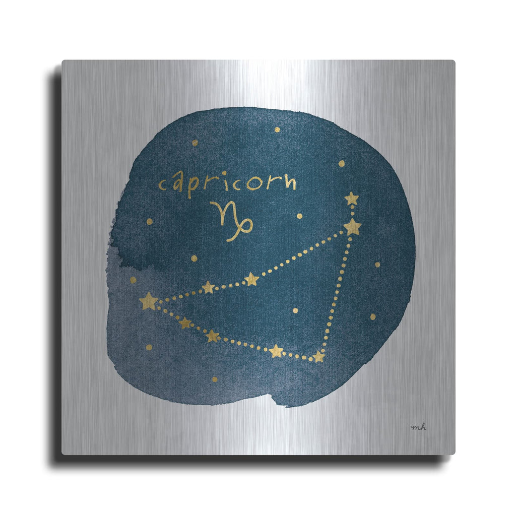 'Horoscope Capricorn' by Moira Hershey – Metal Wall Art