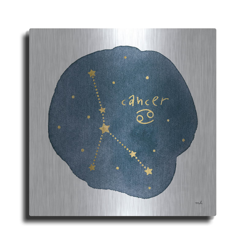 'Horoscope Cancer' by Moira Hershey – Metal Wall Art