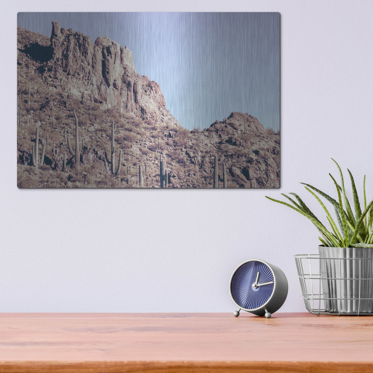 'Arizona Dreams' by Nathan Larson – Metal Wall Art, 16x12 room view