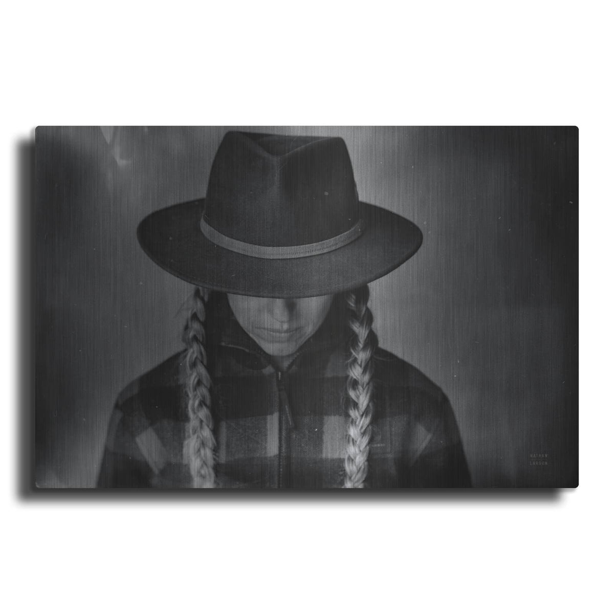 'Home On The Range Cowgirl 2' by Nathan Larson – Metal Wall Art