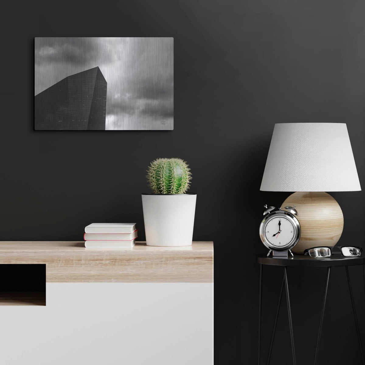 'Philly 3' by Nathan Larson – Metal Wall Art, 24x16 room view