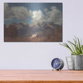 'Wyoming Mountain Lazy Days' by Nathan Larson – Metal Wall Art, 16x12 room view
