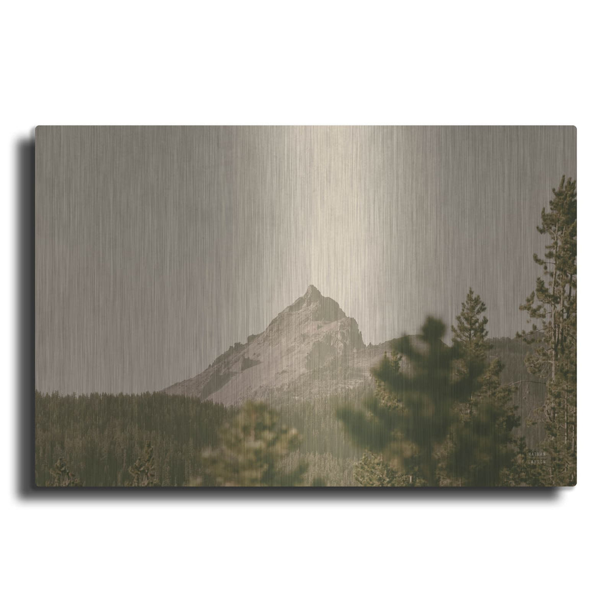 'Mountainous 2' by Nathan Larson – Metal Wall Art