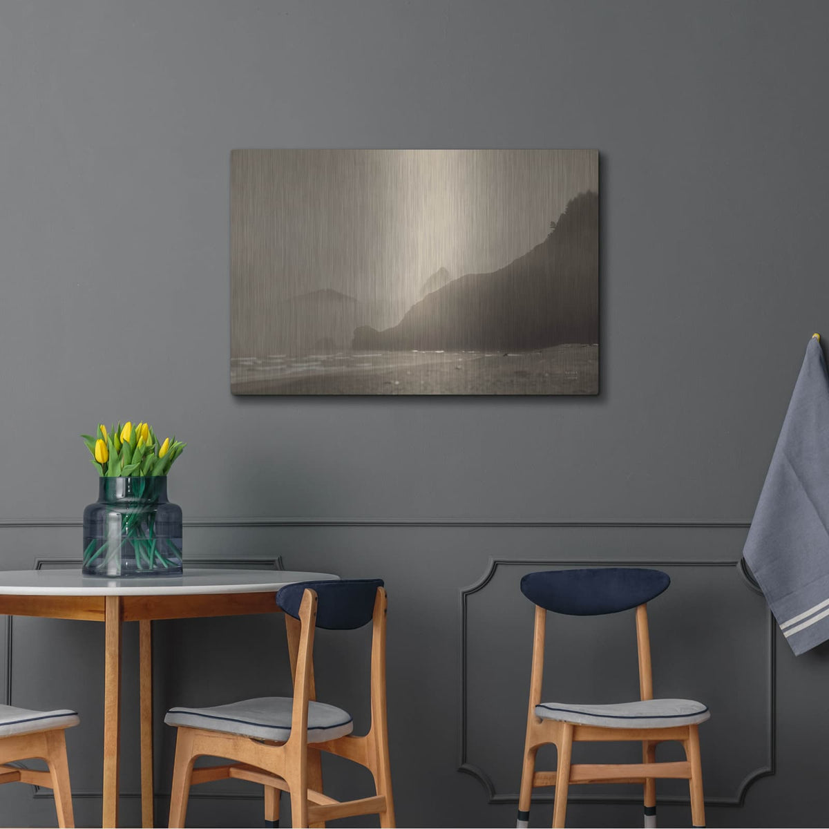 'Pacific Ocean Lost' by Nathan Larson – Metal Wall Art, 36x24 room view