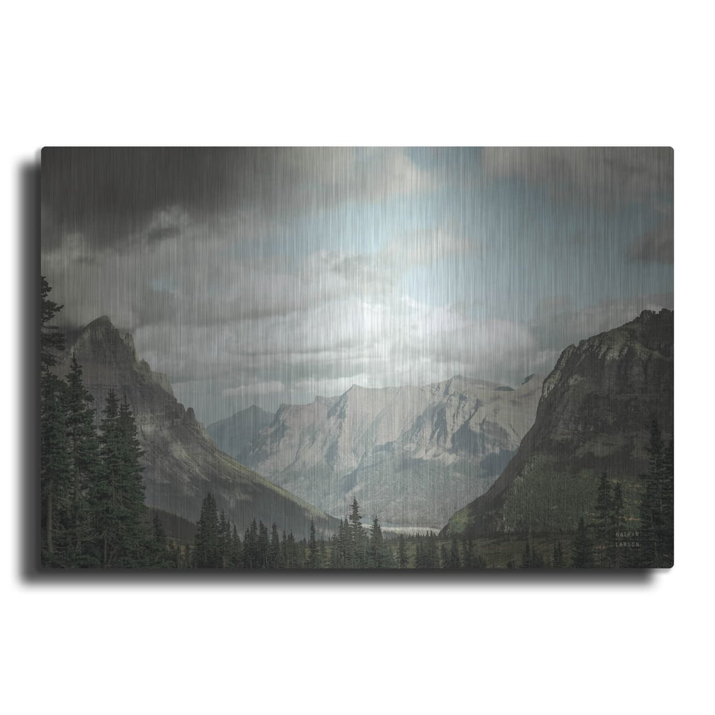 'Glacier National Park Gateway' by Nathan Larson – Metal Wall Art