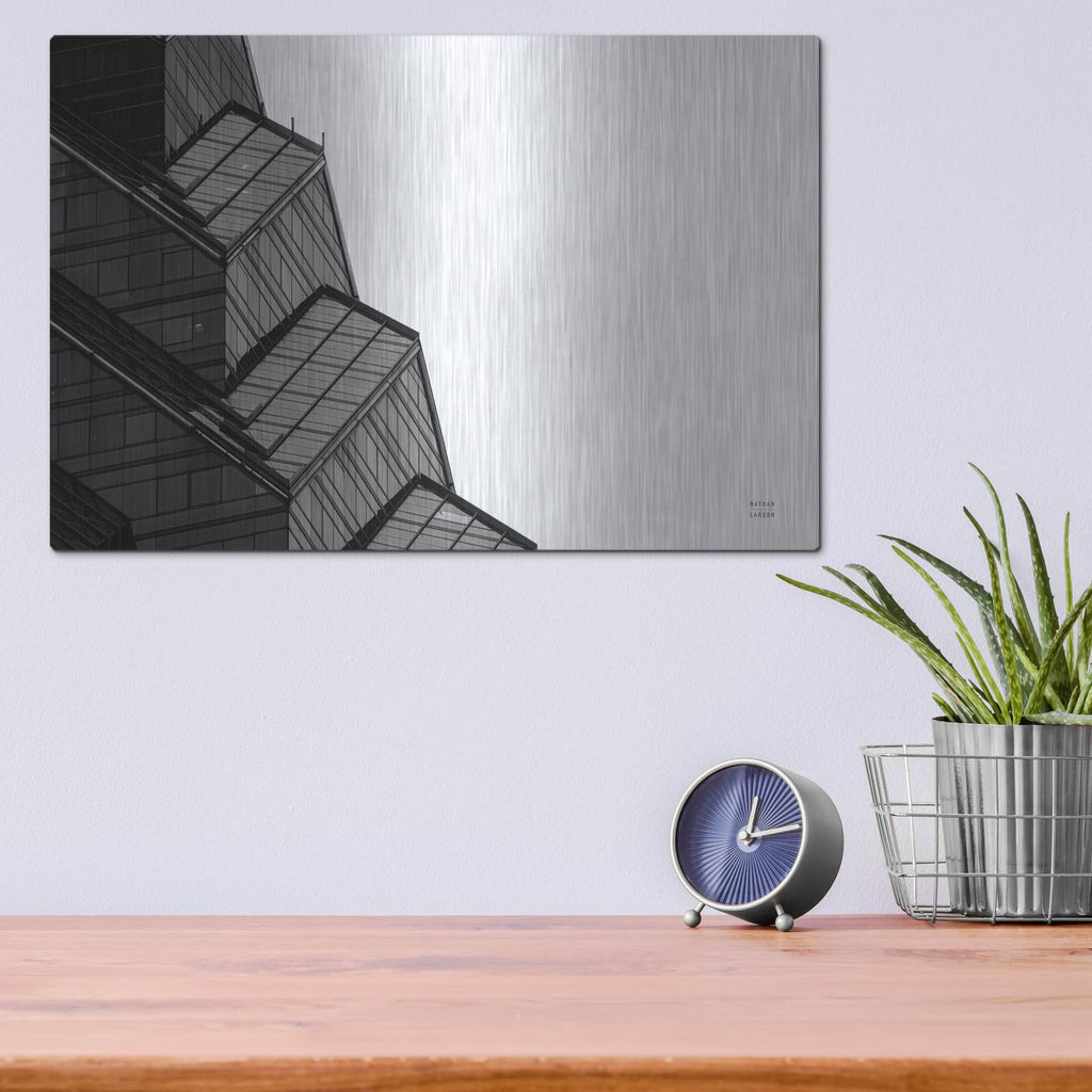 'Philly View 1' by Nathan Larson – Metal Wall Art, 16x12 room view
