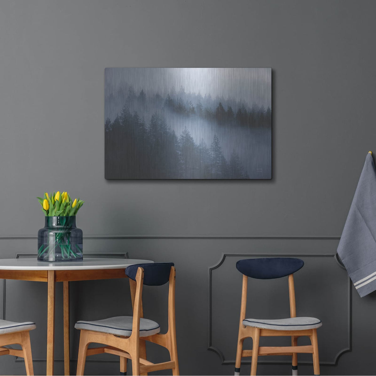 'The Cove' by Nathan Larson – Metal Wall Art, 36x24 room view