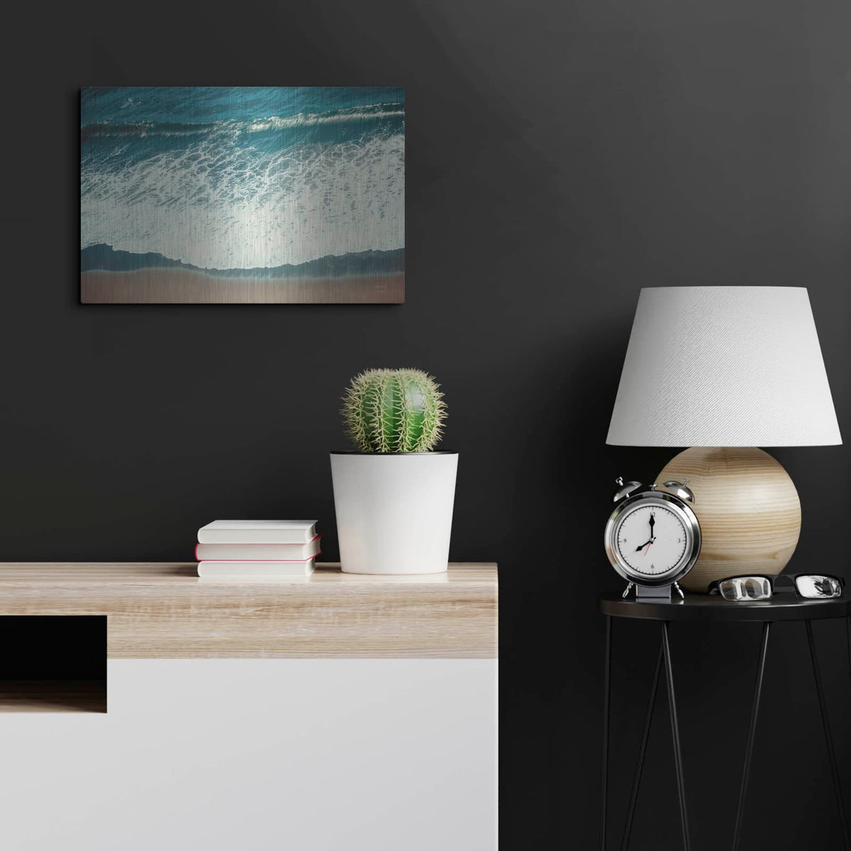 'Pacific Afternoon 1' by Nathan Larson – Metal Wall Art, 24x16 room view