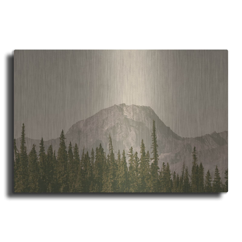 'Mountainous 4' by Nathan Larson – Metal Wall Art