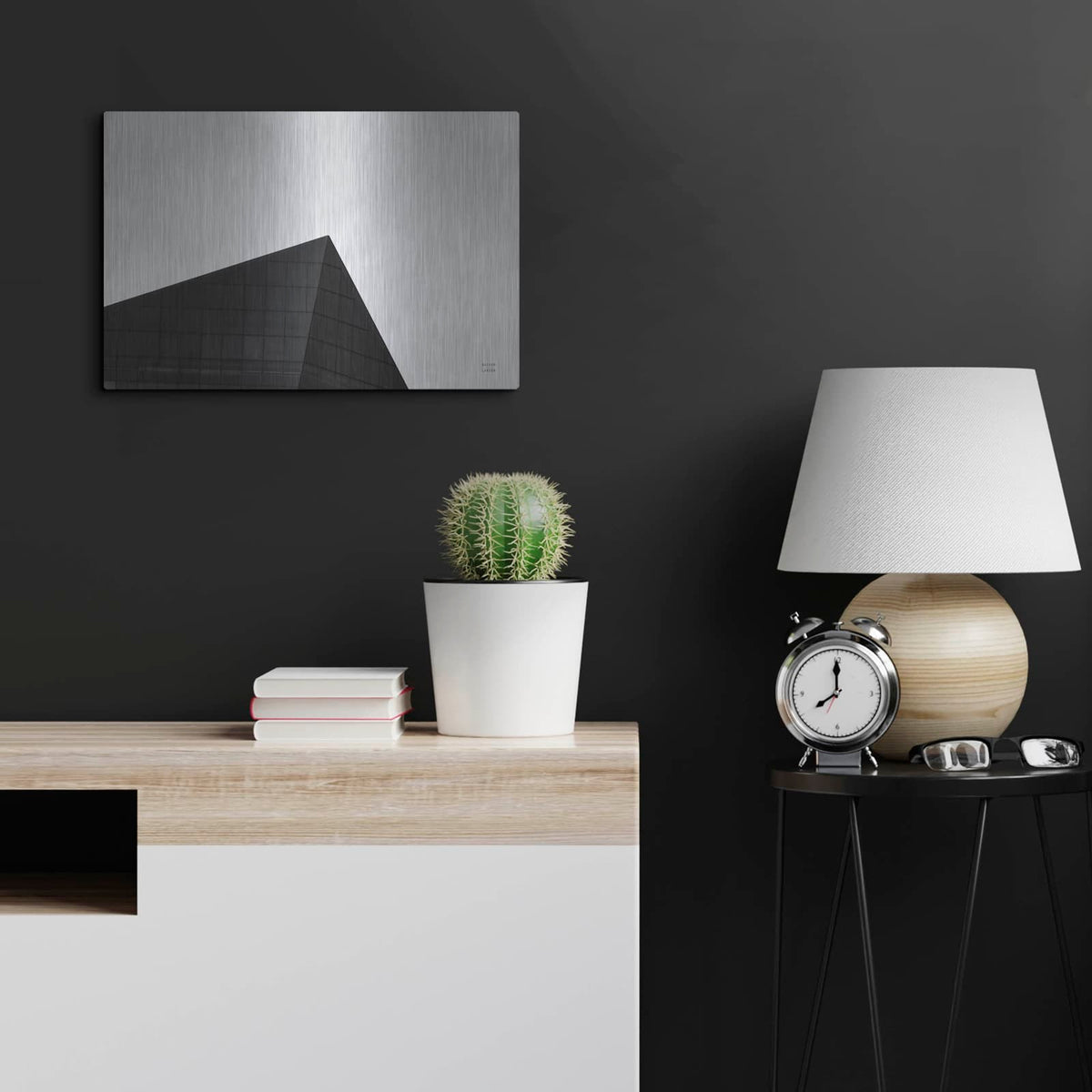 'Philly 1' by Nathan Larson – Metal Wall Art, 24x16 room view